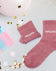 Chaussettes "Poulette/Pipelette"