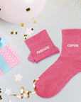 Chaussettes "Parfaite/Copine"