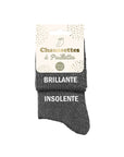 Chaussettes "Brillante/Insolente"