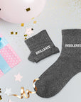 Chaussettes "Brillante/Insolente"