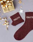 Chaussettes "Poulette"