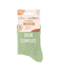 Chaussettes "Soeur Complice"