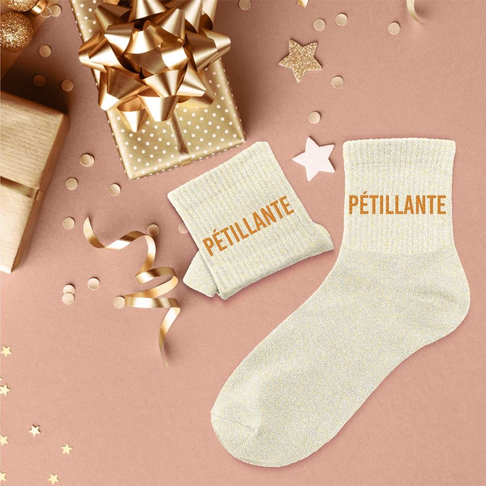 Chaussettes à paillettes Colomba