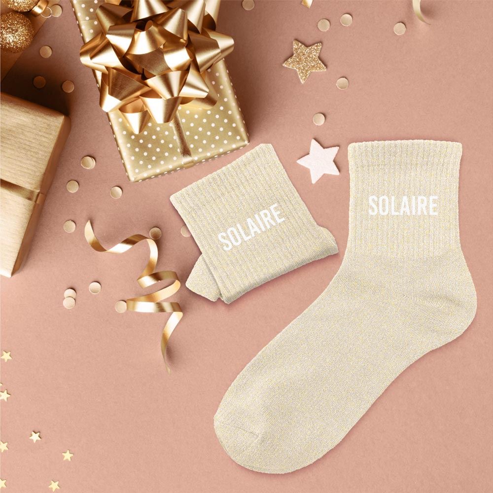 Chaussettes à paillettes Colomba