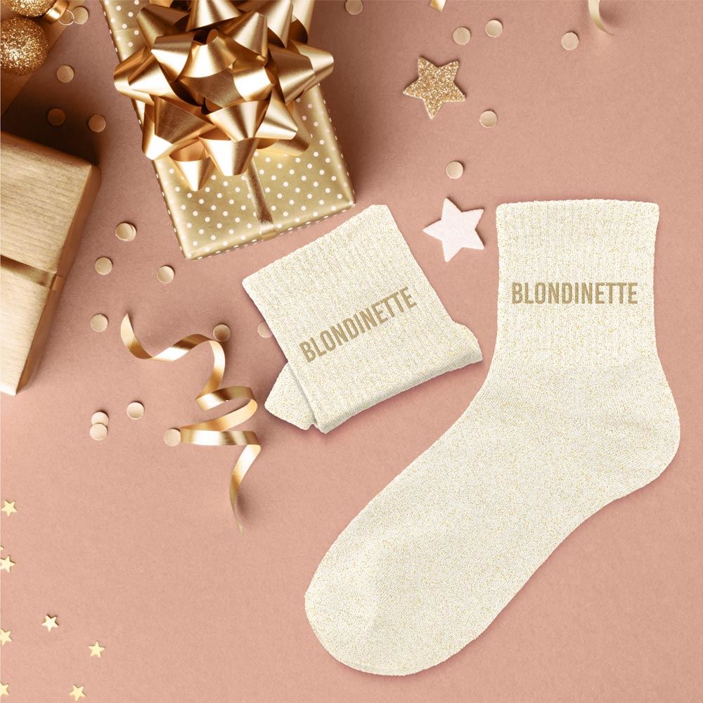 Chaussettes à paillettes Colomba