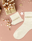 Chaussettes "Blondinette"