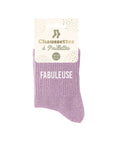 Chaussettes "Fabuleuse"