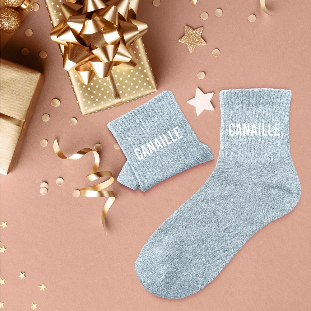 Chaussettes à paillettes Colomba