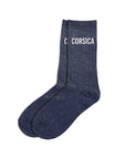 Chaussettes "Corsica" Bleu