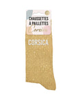 Chaussettes "Corsica" Moutarde