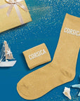 Chaussettes "Corsica" Moutarde