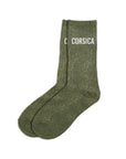 Chaussettes "Corsica" Kaki