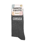 Chaussettes "Corsica" Noir